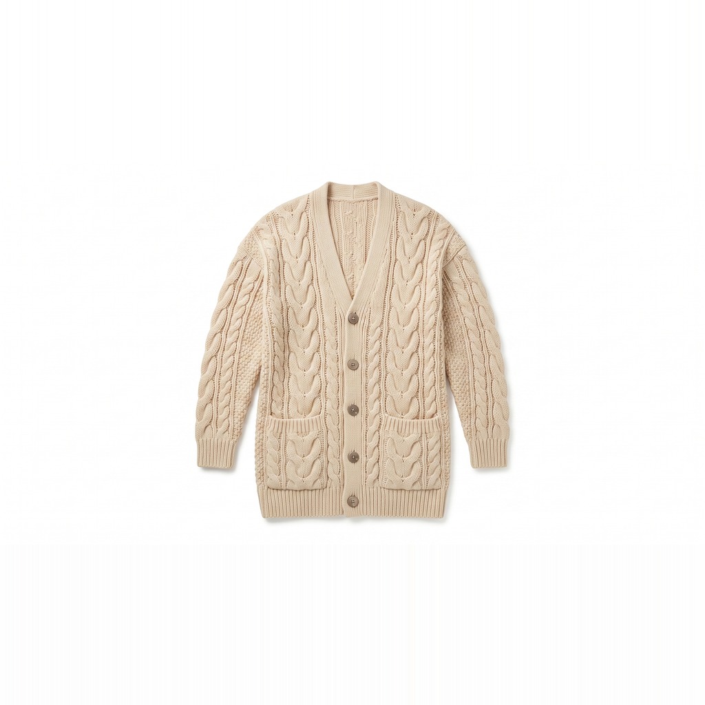 Chunky Cable Cardigan