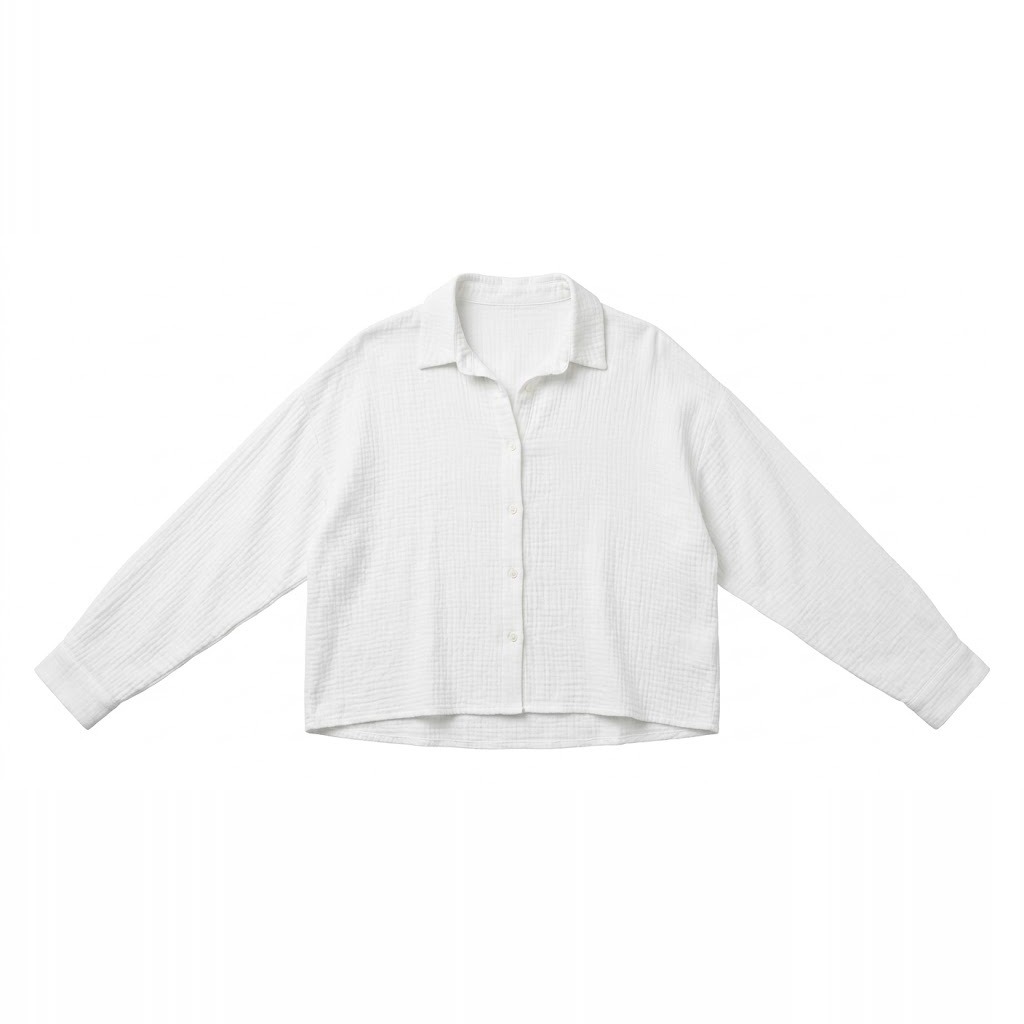 Gauze Button Shirt