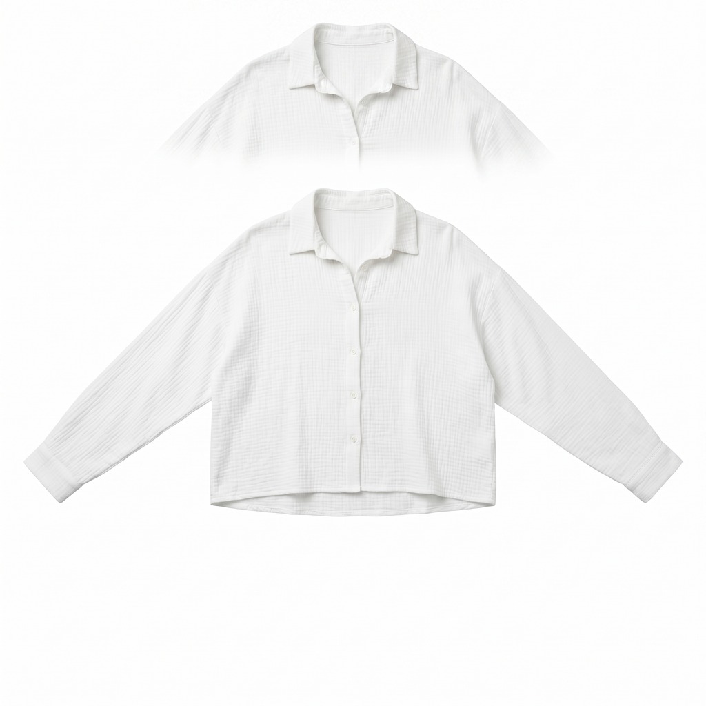 Gauze Button Shirt