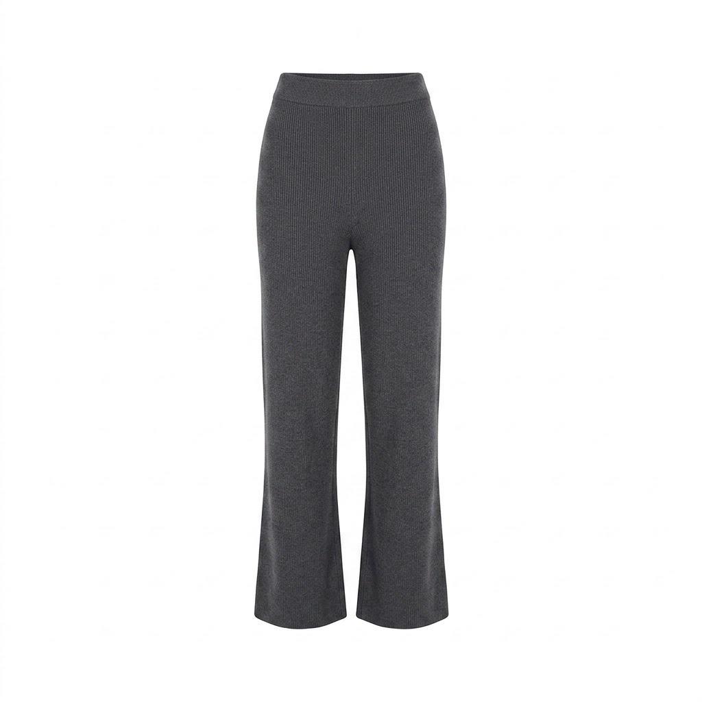 Ribbed Flare Lounge Pant 2
