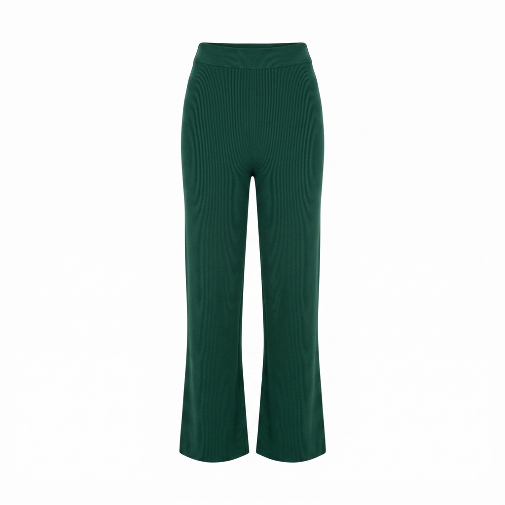 Ribbed Flare Lounge Pant 3
