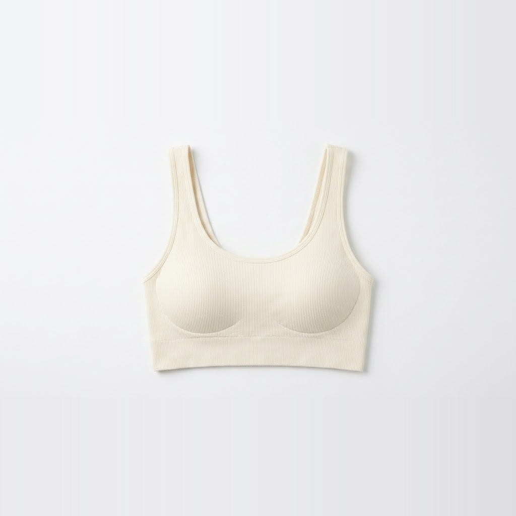 Seamless Ribbed Bra Top