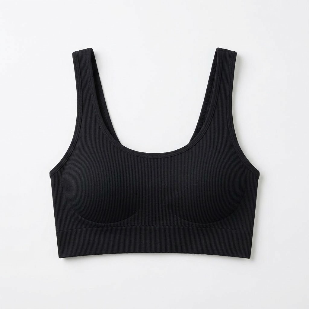 Seamless Ribbed Bra Top 4