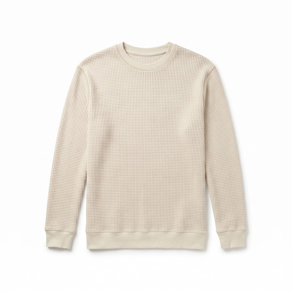 Waffle Knit Lounge Top